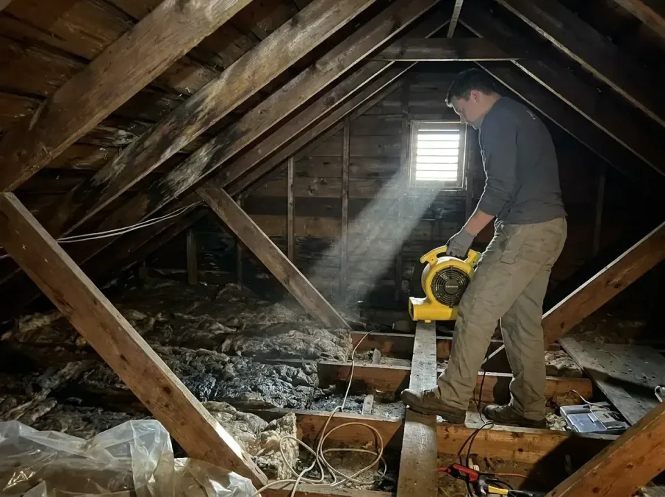 attic-water-damage-drying-proc-007 — frequently asked questions, Emergency Water Extraction & 24/7 Flood Response in Red Spr…
